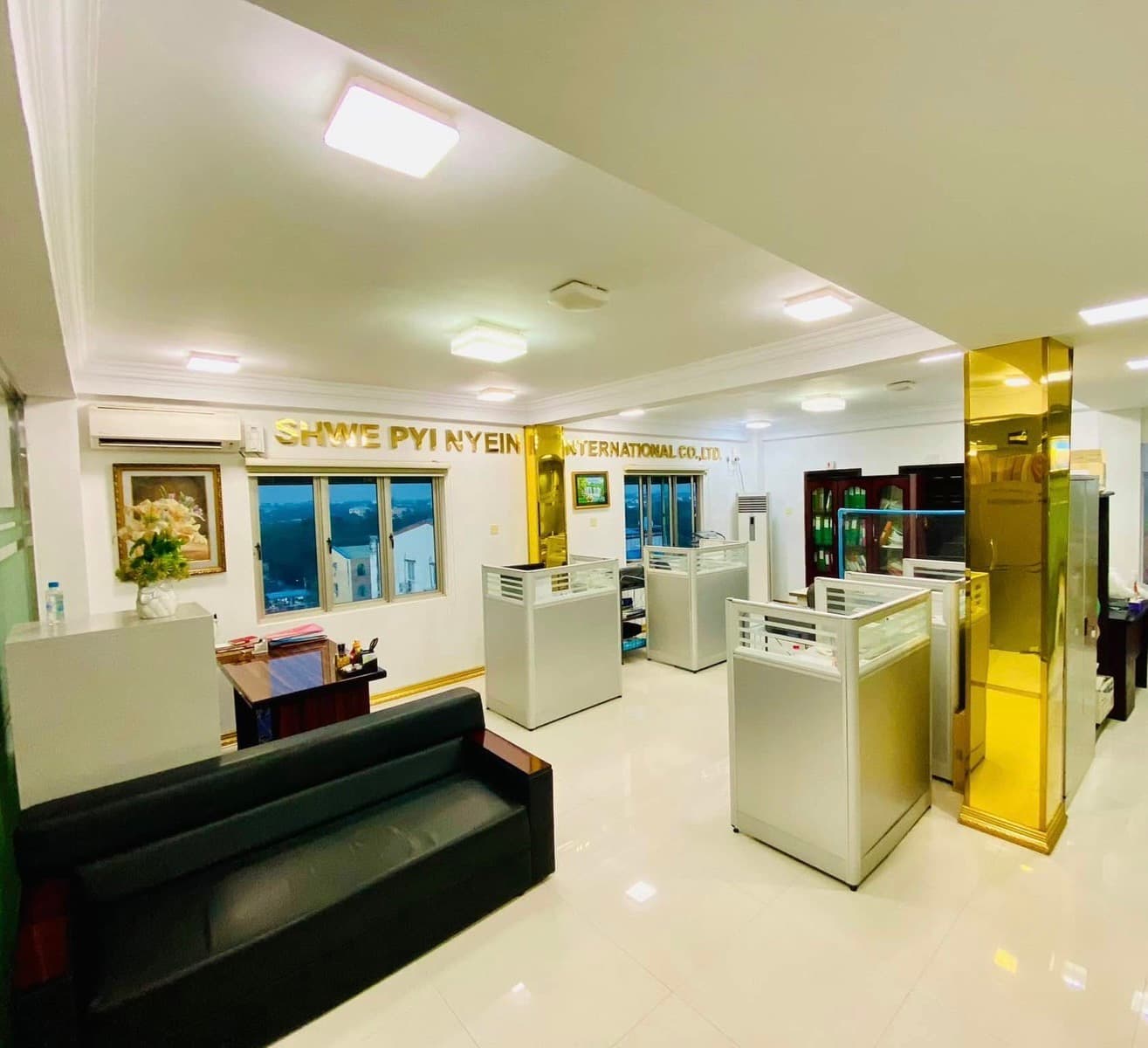 Open workspace at Shwe Pyi Nyein International
